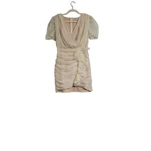 Endless Rose tulle ruffled mini dress